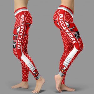 Single Small Line Circle Stylish Fashion Tampa Bay Buccaneers Leggings