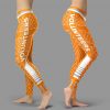 Single Small Line Circle Stylish Fashion Tennessee Volunteers Leggings