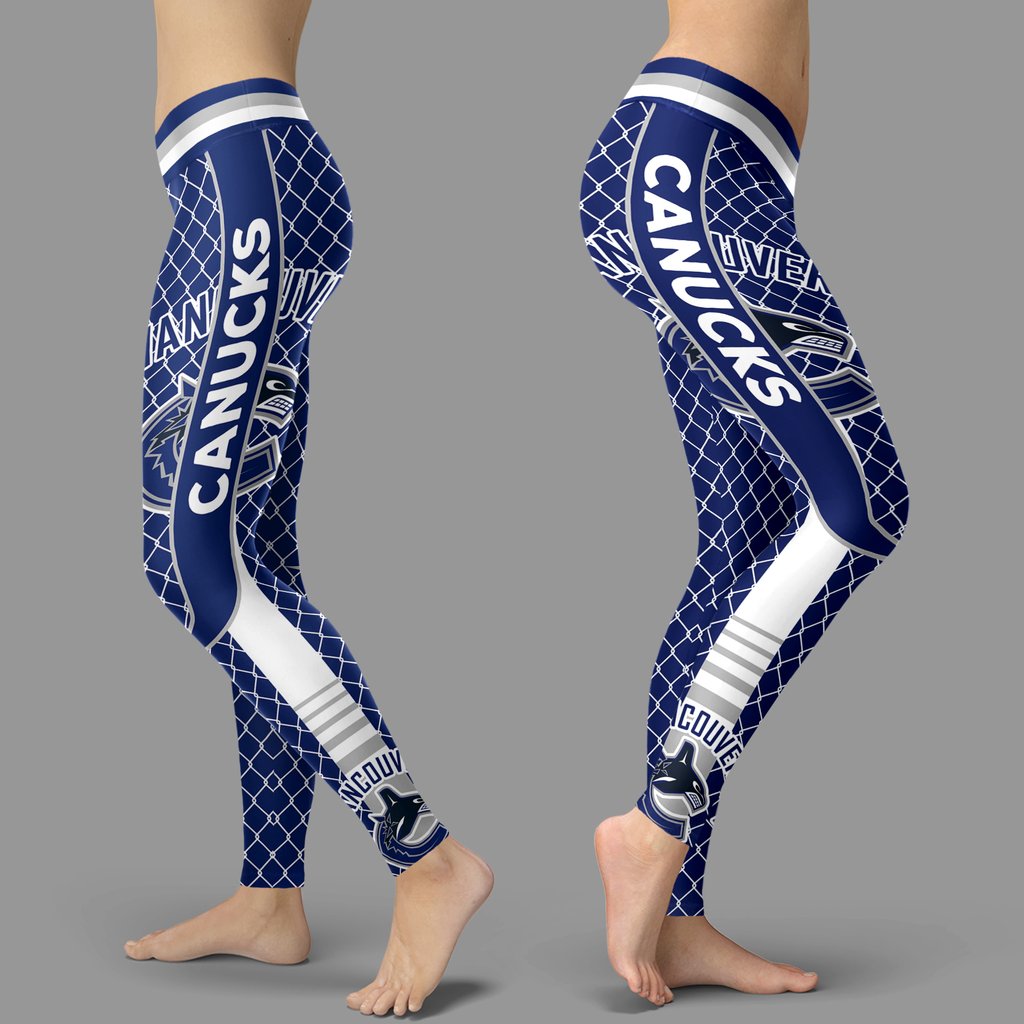 Single Small Line Circle Stylish Fashion Vancouver Canucks Leggings Single Small Line Circle Stylish Fashion Vancouver Canucks Leggings