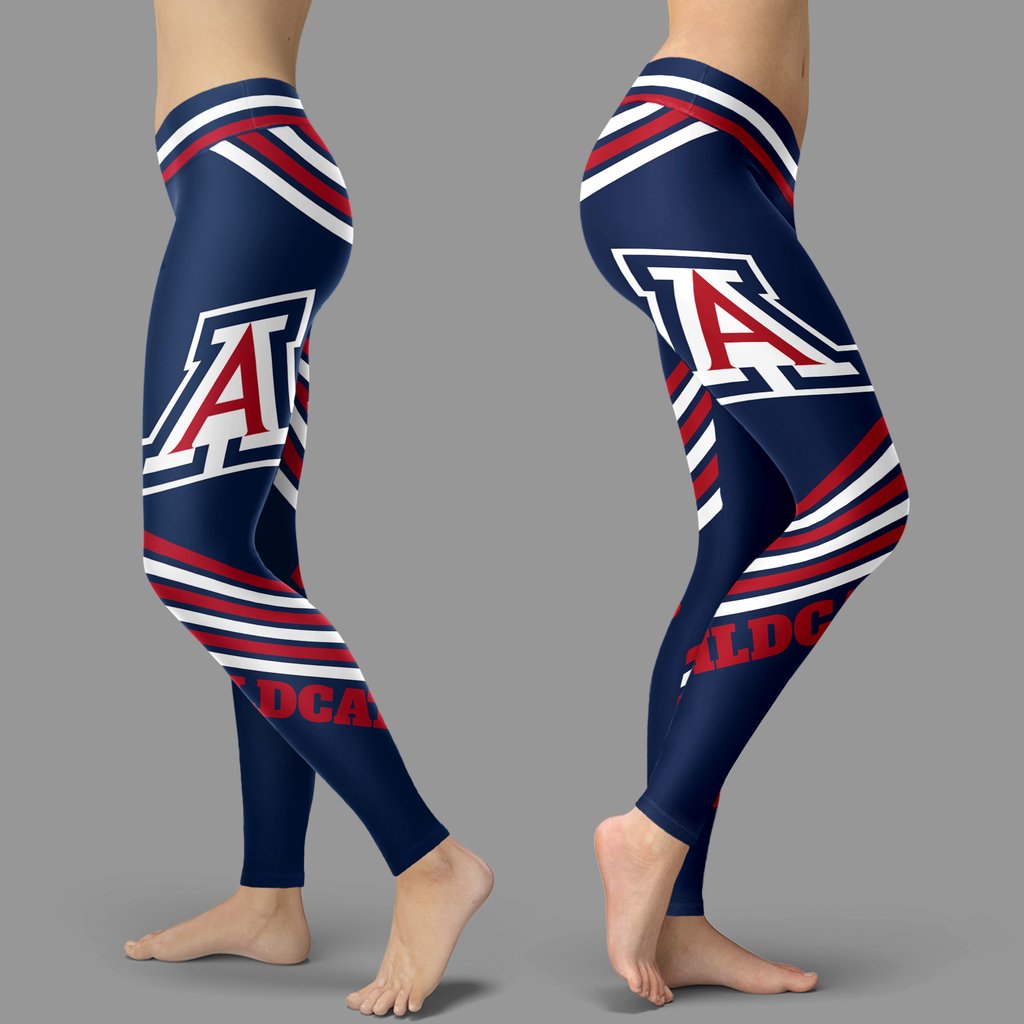 Straight Cute Beautiful Attractive Arizona Wildcats Leggings Straight Cute Beautiful Attractive Arizona Wildcats Leggings