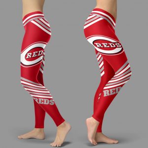 Straight Cute Beautiful Attractive Cincinnati Reds Leggings