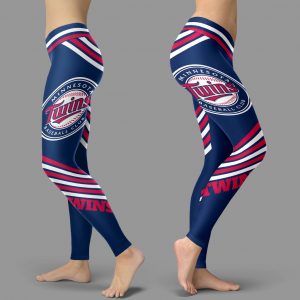 Straight Cute Beautiful Attractive Minnesota Twins Leggings