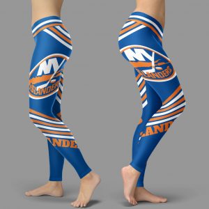 Straight Cute Beautiful Attractive New York Islanders Leggings