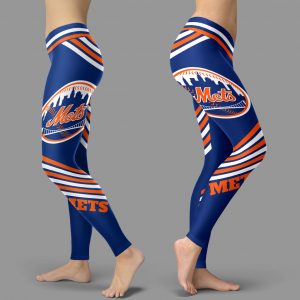 Straight Cute Beautiful Attractive New York Mets Leggings