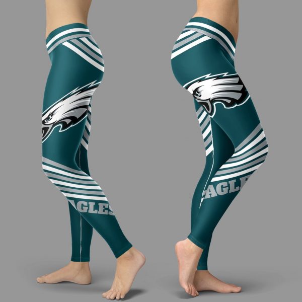 Straight Cute Beautiful Attractive Philadelphia Eagles Leggings