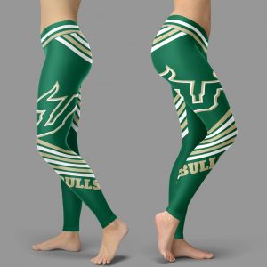 Straight Cute Beautiful Attractive South Florida Bulls Leggings