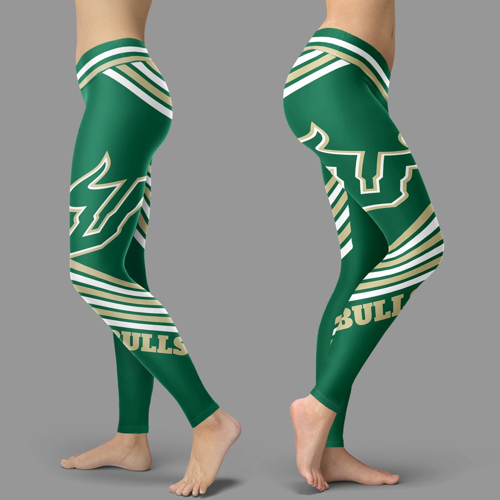 Straight Cute Beautiful Attractive South Florida Bulls Leggings Straight Cute Beautiful Attractive South Florida Bulls Leggings