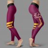 Through Great Logo Spread Body Striped Circle Central Michigan Chippewas Leggings