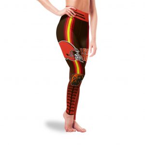 Twins Logo Cleveland Browns Leggings For Fans