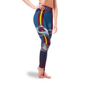 Twins Logo Colorado Avalanche Leggings For Fans