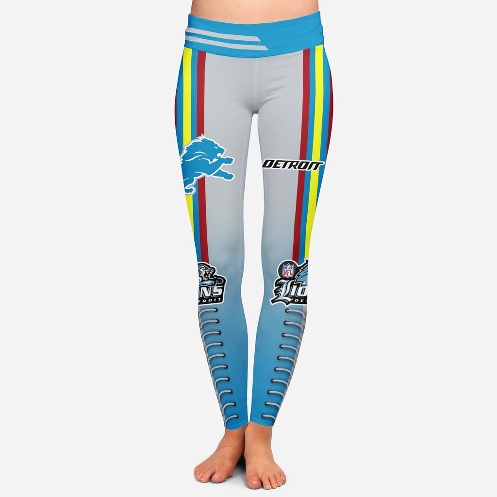 Twins-Logo-Detroit-Lions-Leggings-For-Fans-1