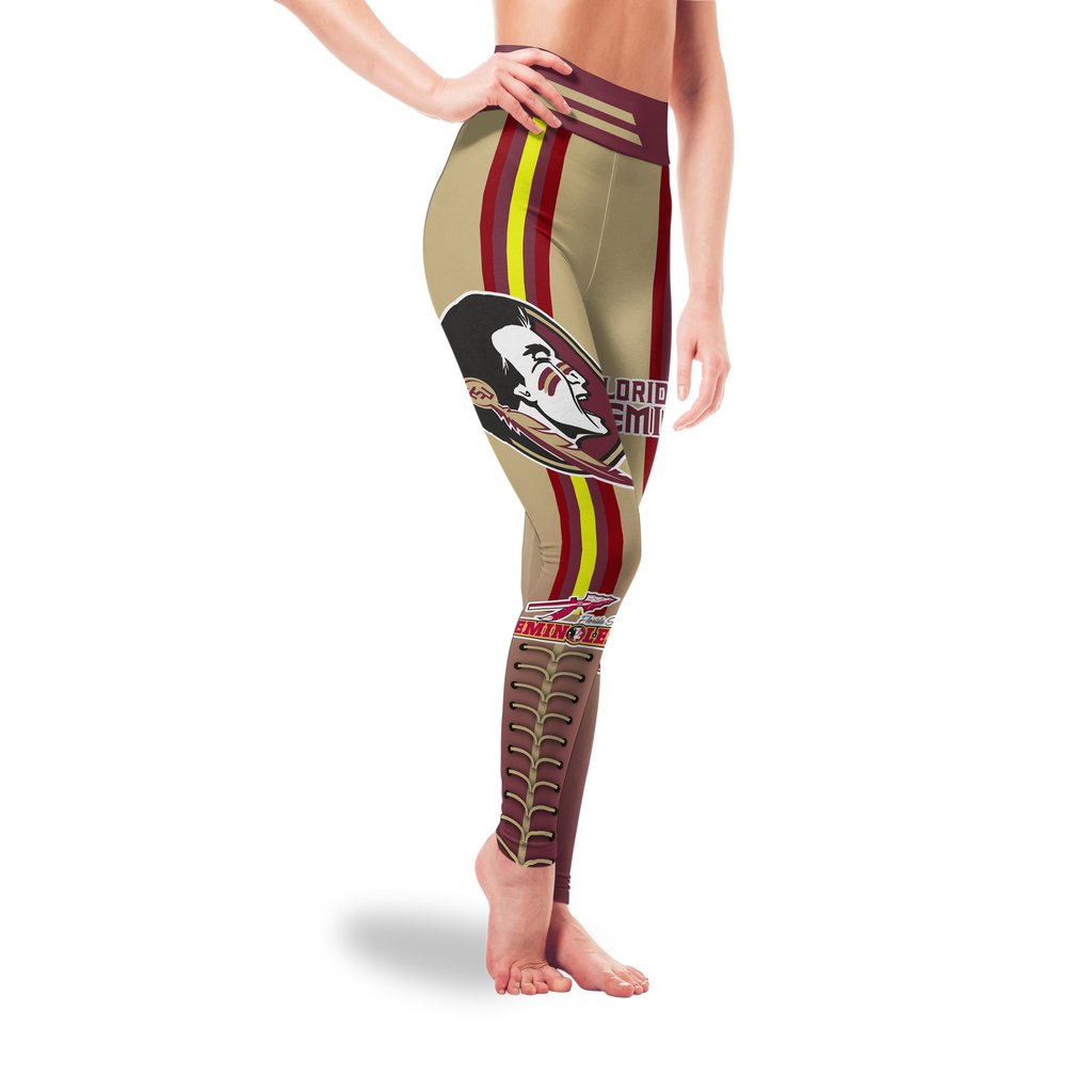 Twins Logo Florida State Seminoles Leggings For Fans Twins Logo Florida State Seminoles Leggings For Fans