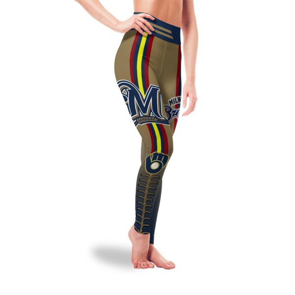 Twins Logo Milwaukee Brewers Leggings For Fans