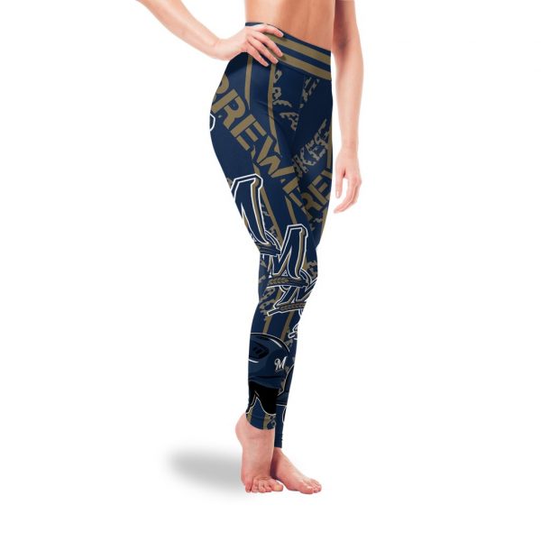 Unbelievable Sign Marvelous Awesome Milwaukee Brewers Leggings