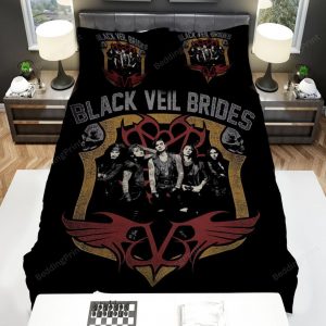 Black Veil Brides 1 Duvet Cover and Pillowcase Set Bedding Set