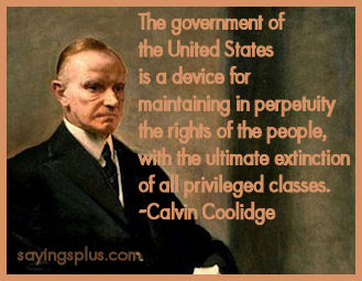 Calvin Coolidge Quotes and Sayings Calvin Coolidge Quotes and Sayings
